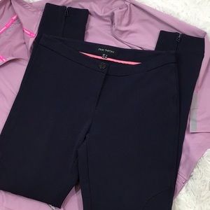 Pink Tartan black ankle zip pants 4